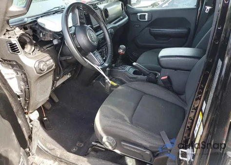 2019 Jeep Wrangler Unlimited Sport z USA, uszkodzony, nr VIN 1C4HJXDG7KW571775